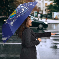 Bosnia and Herzegovina Football Umbrella Go Zmajevi Mi smo uz vas Blue Version - Wonder Print Shop