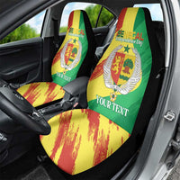 Senegal Independence Day Car Seat Cover Coat Of Arms Grunge Style