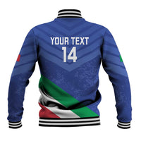 Custom Italy Volleyball Baseball Jacket 2025 Gli Azzurri