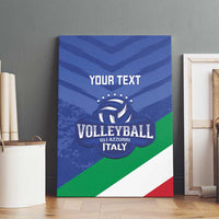 Custom Italy Volleyball Canvas Wall Art 2025 Gli Azzurri