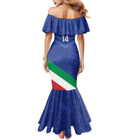 Custom Italy Volleyball Mermaid Dress 2025 Gli Azzurri