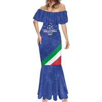 Custom Italy Volleyball Mermaid Dress 2025 Gli Azzurri