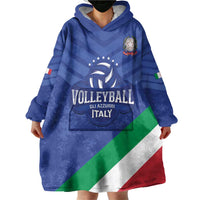 Custom Italy Volleyball Wearable Blanket Hoodie 2025 Gli Azzurri