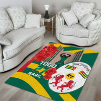 Togo Independence Day Area Rug Happy April 27th Coat Of Arms