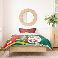 Togo Independence Day Bedding Set Happy April 27th Coat Of Arms