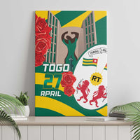 Togo Independence Day Canvas Wall Art Happy April 27th Coat Of Arms