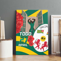Togo Independence Day Canvas Wall Art Happy April 27th Coat Of Arms