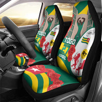 Togo Independence Day Car Seat Cover Happy April 27th Coat Of Arms