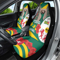 Togo Independence Day Car Seat Cover Happy April 27th Coat Of Arms