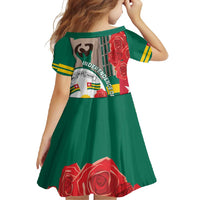 Togo Independence Day Family Matching Off Shoulder Maxi Dress and Hawaiian Shirt Happy April 27th Coat Of Arms
