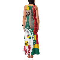 Togo Independence Day Family Matching Tank Maxi Dress and Hawaiian Shirt Happy April 27th Coat Of Arms