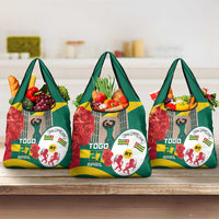 Togo Independence Day Grocery Bag Happy April 27th Coat Of Arms