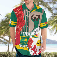 Togo Independence Day Hawaiian Shirt Happy April 27th Coat Of Arms