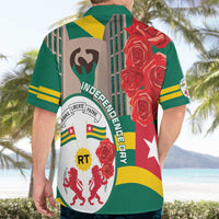 Togo Independence Day Hawaiian Shirt Happy April 27th Coat Of Arms