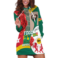 Togo Independence Day Hoodie Dress Happy April 27th Coat Of Arms