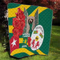 Togo Independence Day Quilt Happy April 27th Coat Of Arms