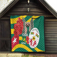 Togo Independence Day Quilt Happy April 27th Coat Of Arms
