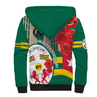 Togo Independence Day Sherpa Hoodie Happy April 27th Coat Of Arms