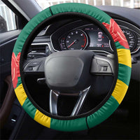 Togo Independence Day Steering Wheel Cover Happy April 27th Coat Of Arms