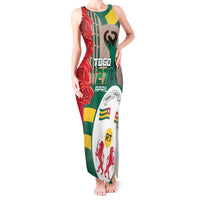 Togo Independence Day Tank Maxi Dress Happy April 27th Coat Of Arms