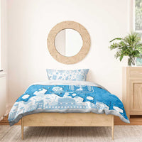 Israel Independence Day Bedding Set Yom Ha'atzmaut Star Of David Jewish Pattern