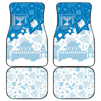 Israel Independence Day Car Mats Yom Ha'atzmaut Star Of David Jewish Pattern