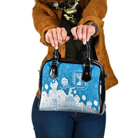 Israel Independence Day Shoulder Handbag Yom Ha'atzmaut Star Of David Jewish Pattern