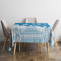 Israel Independence Day Tablecloth Yom Ha'atzmaut Star Of David Jewish Pattern