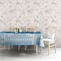 Israel Independence Day Tablecloth Yom Ha'atzmaut Star Of David Jewish Pattern