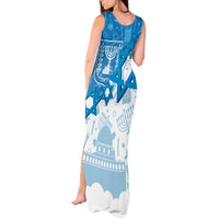 Israel Independence Day Tank Maxi Dress Yom Ha'atzmaut Star Of David Jewish Pattern