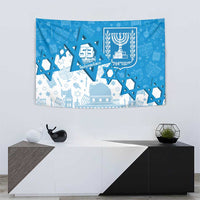 Israel Independence Day Tapestry Yom Ha'atzmaut Star Of David Jewish Pattern