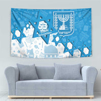 Israel Independence Day Tapestry Yom Ha'atzmaut Star Of David Jewish Pattern