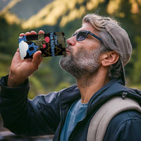 Israel Memorial Day 4 in 1 Can Cooler Tumbler Red Everlasting Flower With Candle Light