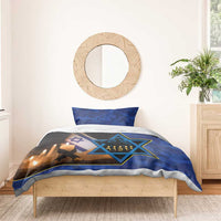 Yom HaZikaron Israel Bedding Set We Will Always Remember Camouflage Style