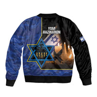 Yom HaZikaron Israel Bomber Jacket We Will Always Remember Camouflage Style