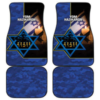 Yom HaZikaron Israel Car Mats We Will Always Remember Camouflage Style