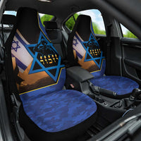 Yom HaZikaron Israel Car Seat Cover We Will Always Remember Camouflage Style