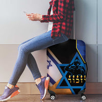 Yom HaZikaron Israel Luggage Cover We Will Always Remember Camouflage Style