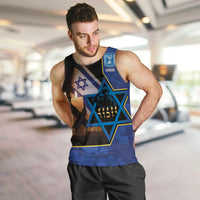 Yom HaZikaron Israel Men Tank Top We Will Always Remember Camouflage Style