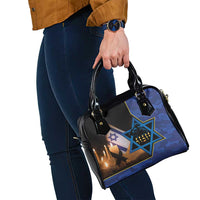 Yom HaZikaron Israel Shoulder Handbag We Will Always Remember Camouflage Style