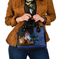 Yom HaZikaron Israel Shoulder Handbag We Will Always Remember Camouflage Style