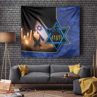 Yom HaZikaron Israel Tapestry We Will Always Remember Camouflage Style