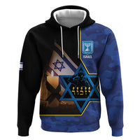 Yom HaZikaron Israel Zip Hoodie We Will Always Remember Camouflage Style
