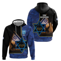 Yom HaZikaron Israel Zip Hoodie We Will Always Remember Camouflage Style