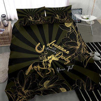 Personalized Louisiana Horse Racing Bedding Set 113th Anniversary Magnolia Blossom