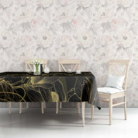 Personalized Louisiana Horse Racing Tablecloth 113th Anniversary Magnolia Blossom