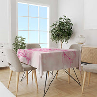 Personalized Louisiana Horse Racing Derby Tablecloth Magnolia Blossom Horseshoe Pastel Pink