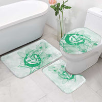 Personalized Louisiana Horse Racing Derby Bathroom Set Magnolia Blossom Horseshoe Pastel Green