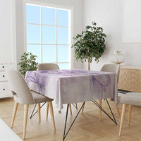 Personalized Louisiana Horse Racing Derby Tablecloth Magnolia Blossom Horseshoe Pastel Purple