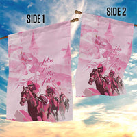 Kentucky Horse Racing Oaks Garden Flag Lilies For The Fillies